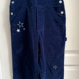 GAP Kids Dark Blue Cotton Overalls with Star Details